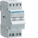 SFT225 2-pole,  25A Centre Off Modular Changeover Switch with Top Common Point